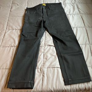 Bravestar selvedge denim - black